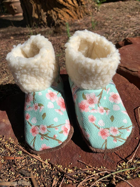 Baby Booties - Genuine Leather