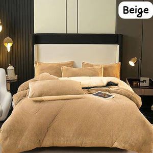 Velvet Comforter Set - 5 Piece