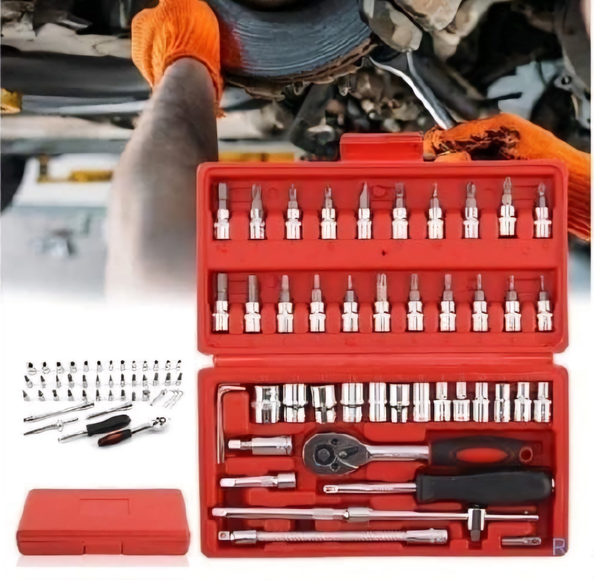 46 Piece Socket Wrench Set