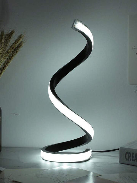 Spiral LED Table Lamp - Dimmable