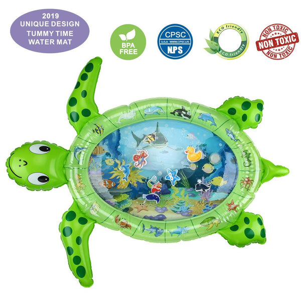 Turtle Tummy Time Water Mat