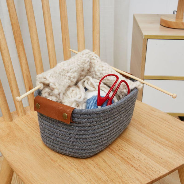 Woven Storage Basket Set - 3 Piece