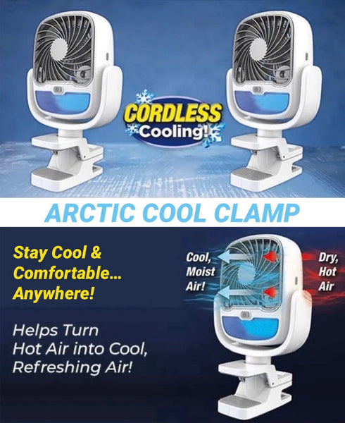 Arctic Cool Clamp Cordless Air Cooler