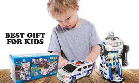 Police Transformer Van