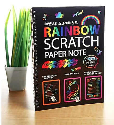 Rainbow Scratch Pad - 10 Pages