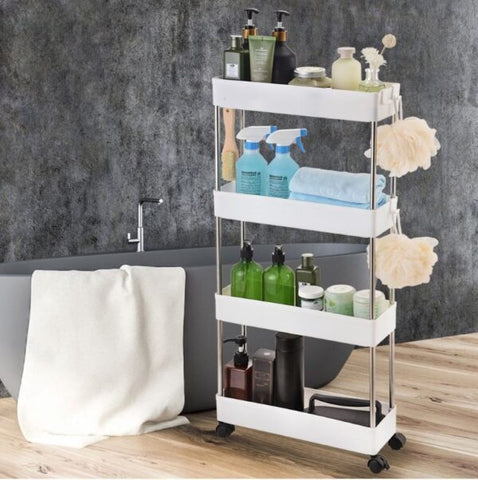 4 in 1 Multifunctional Utility Rack - Slim Design