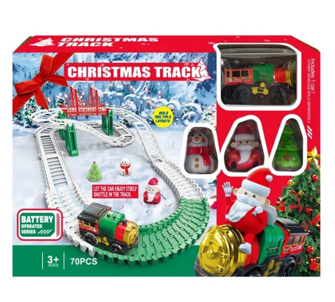 Christmas Tracks - 70 Piece