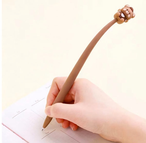 Coffee Bear Shake Gel Pen