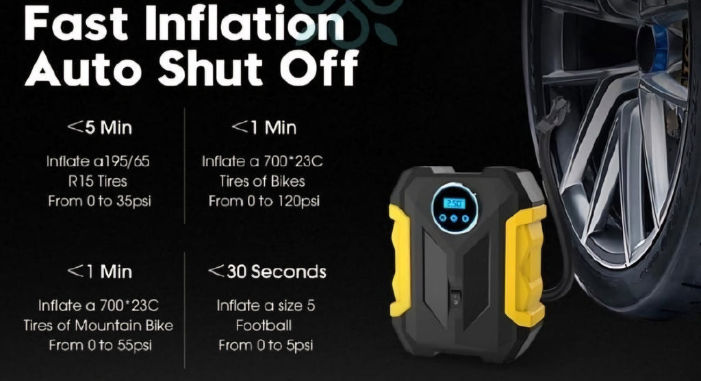 Digital Air Compressor – Elevation
