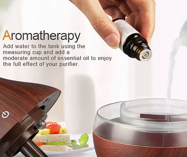Mini Wood Grain Humidifier