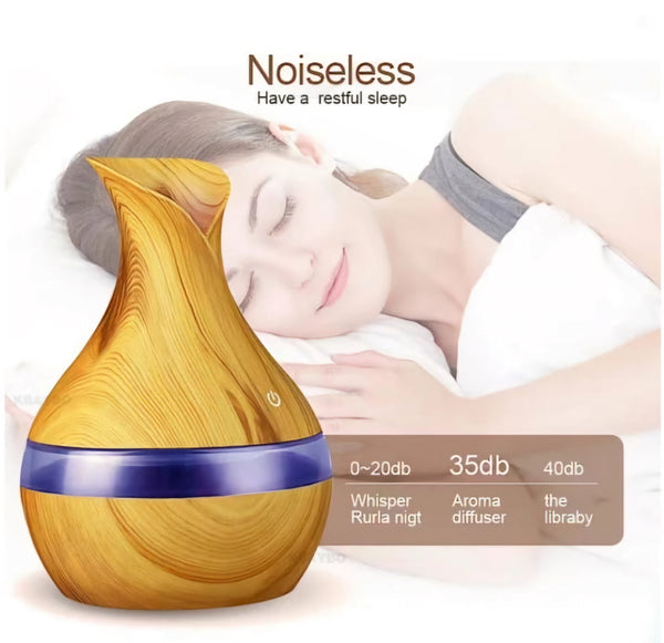 Mini Wood Grain Humidifier
