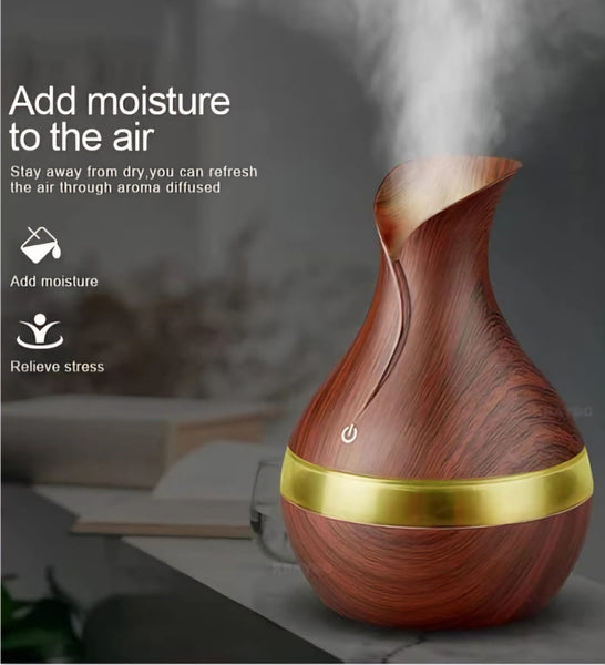Mini Wood Grain Humidifier