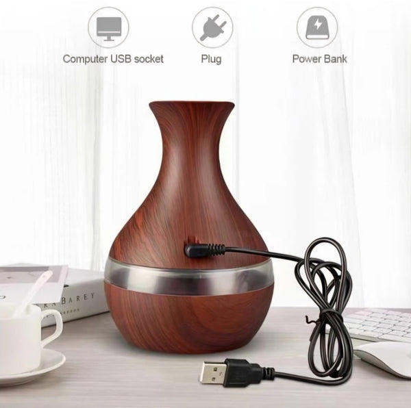 Mini Wood Grain Humidifier