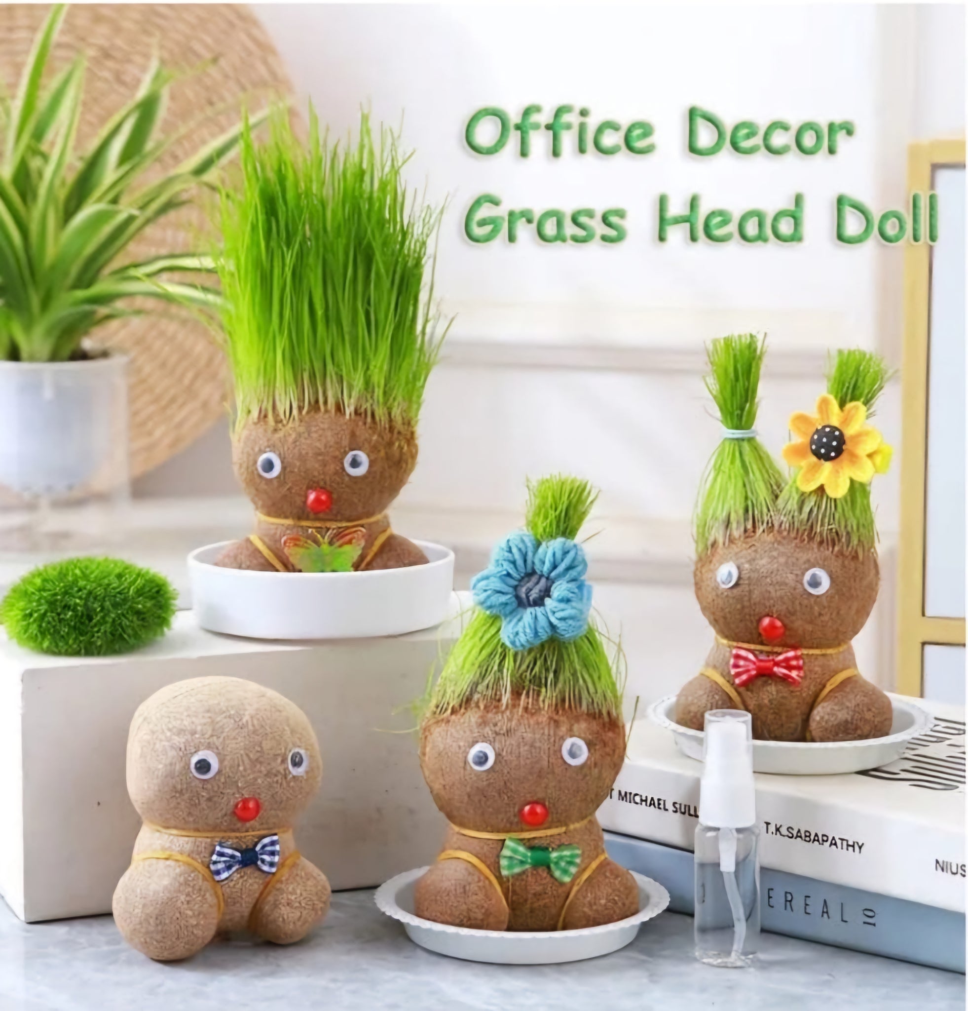 Grass Head Doll