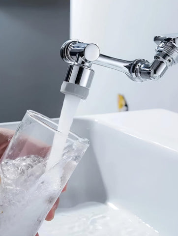 Rotating Bubble Faucet