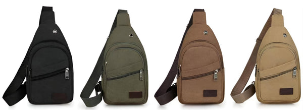 Tactical Canvas Chest Bag