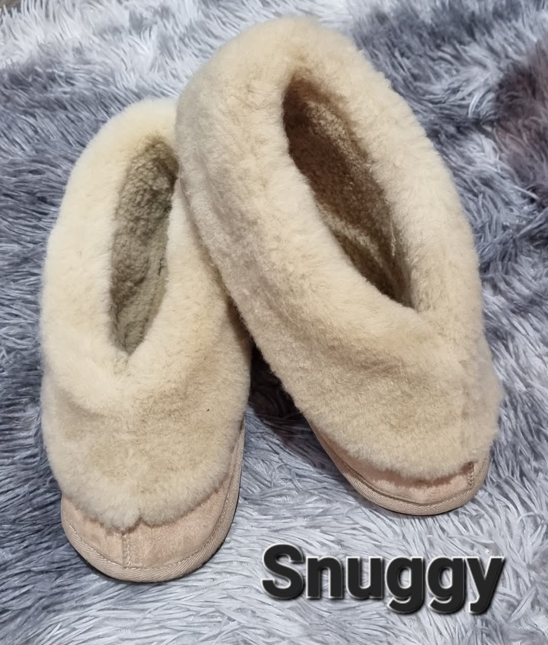 Genuine Sheepskin Slippers Snuggy