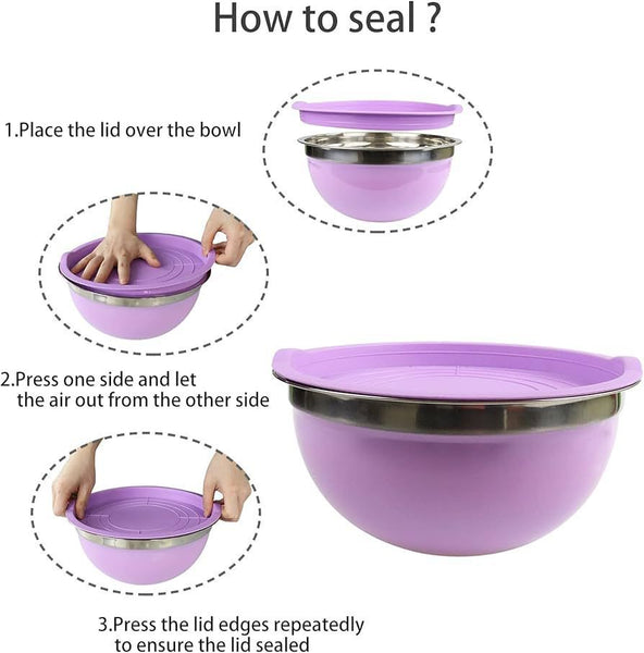 Mixing & Storage Bowl Set - 5 Piece