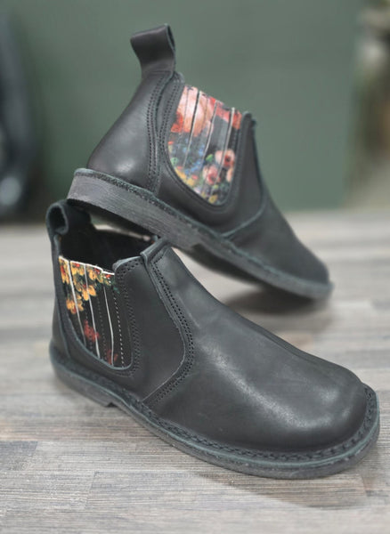 Ladies Genuine Leather Slip On