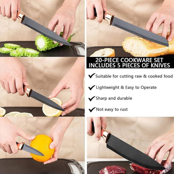 Kitchenware Set - 19 Piece