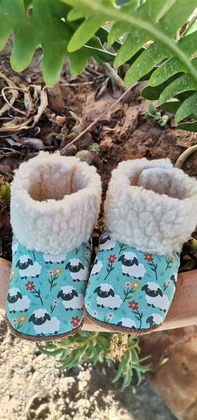 Baby Booties - Genuine Leather