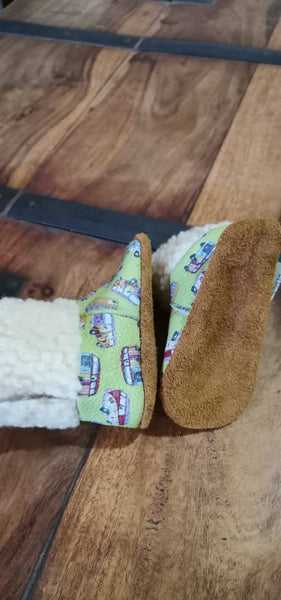 Baby Booties - Genuine Leather
