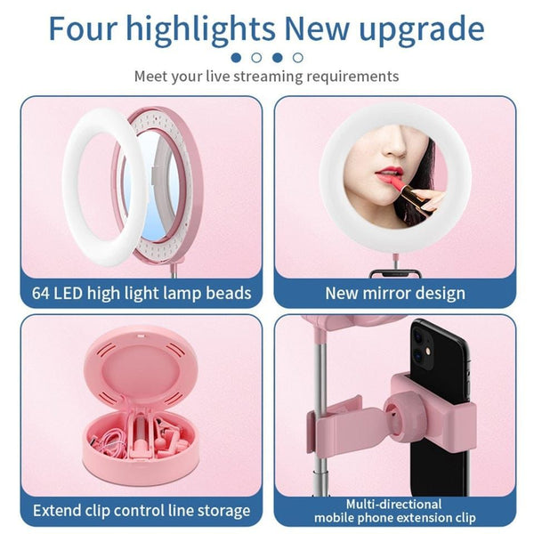 LED Makeup Mirror Selfie Light