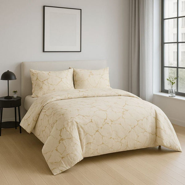 King Marble Comforter Sets - 5 Piece