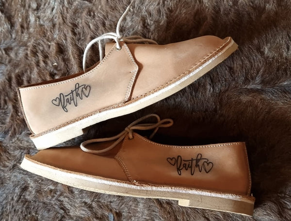 Ladies One Hole Genuine Leather Vellie