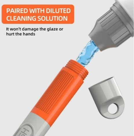 Liquid Dispensing Silicone Toilet Brush