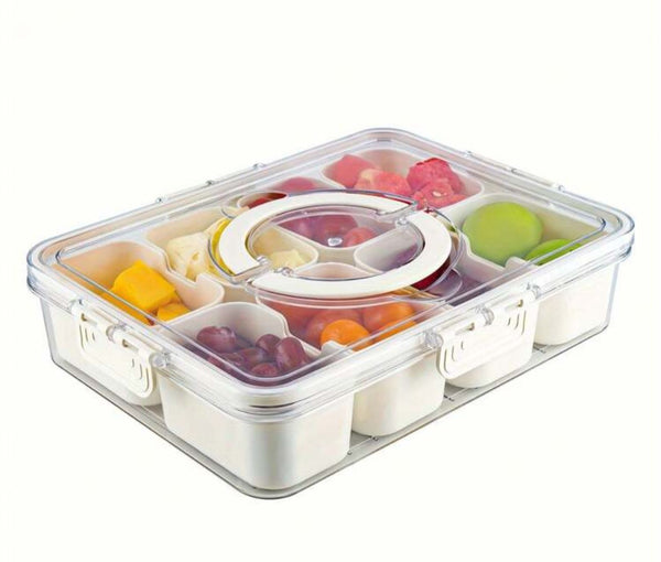 Multi-Purpose Snack Box - 8 Compartment