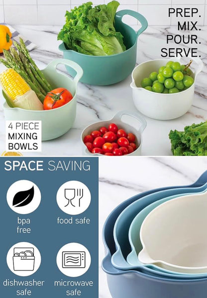 Nesting Mixing Bowl Set - 4 Piece