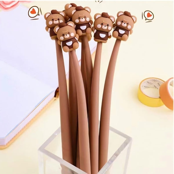 Coffee Bear Shake Gel Pen