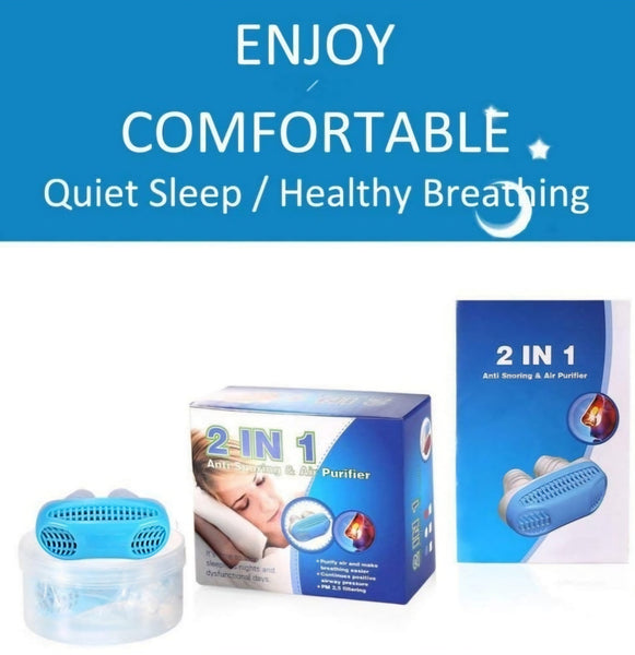 Anti Snoring and Air Purifier Aid