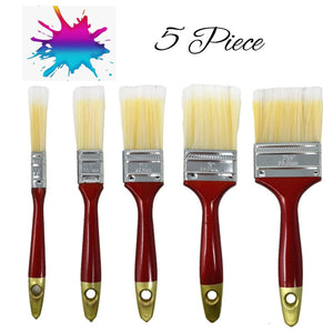 Paint Brush Set - 5 Piece