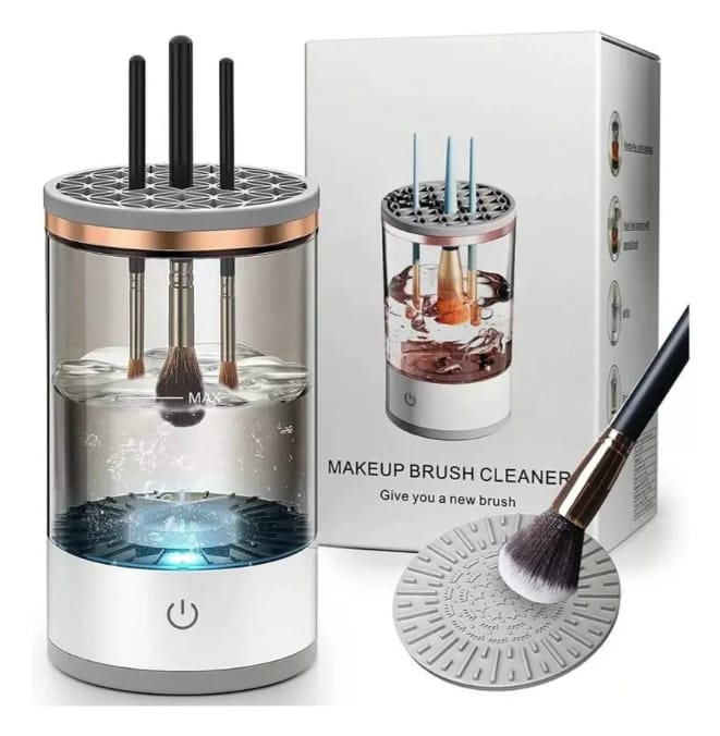 Automatic Make-up Brush Cleaner