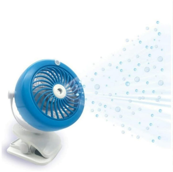 On the Go Cool Mist Clip Fan