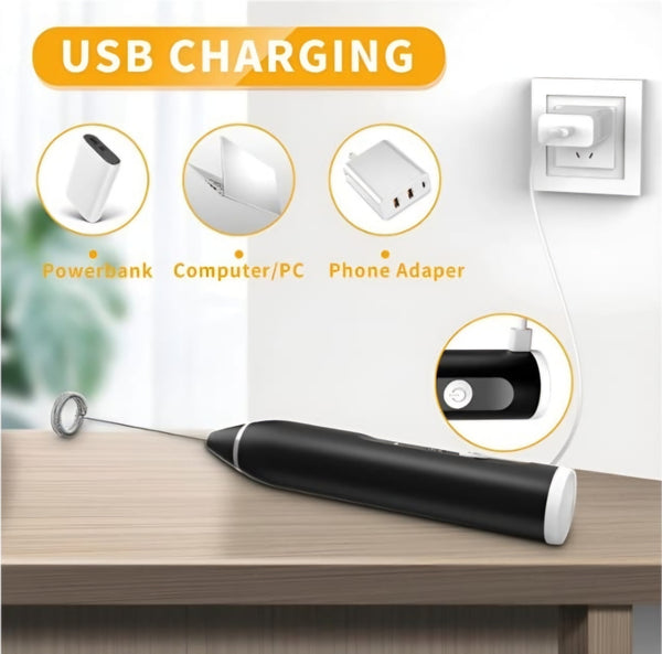 Rechargeable Milk Frother