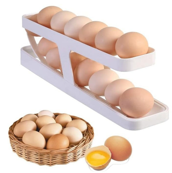 Rolling Egg Holder - 2 Layer