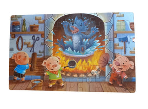 Puzzle in a Tin - Three Little Pigs 60 Piece