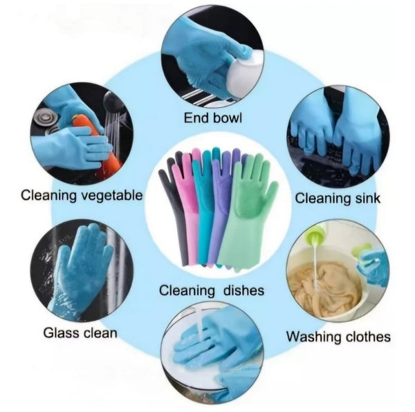 Silicone Washing Better Glove