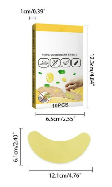 Shoe Odor Remover - Deodorant Patches