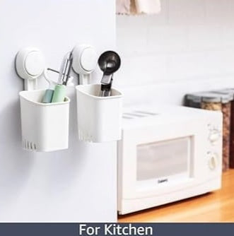 Suction Type Toothbrush Holder