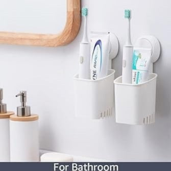 Suction Type Toothbrush Holder