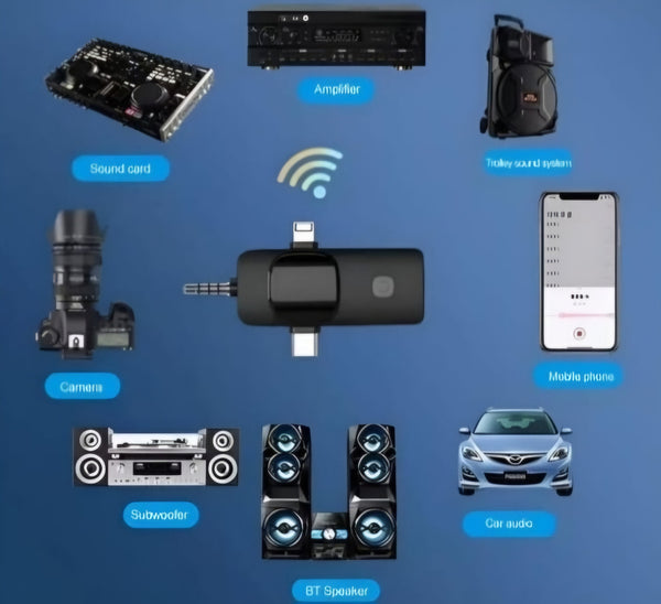 Wireless 2 Person Microphone System