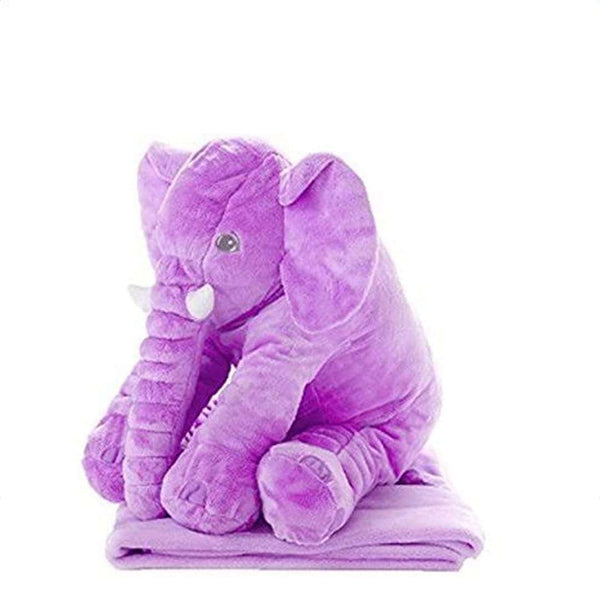 Elephant Pillow with Blanket