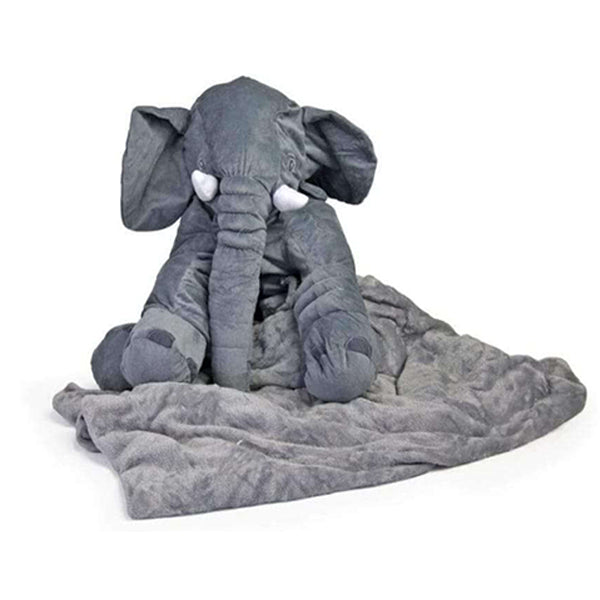 Elephant Pillow with Blanket