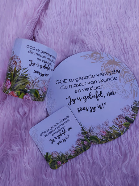 Coaster, Mousepad & Mug Giftset