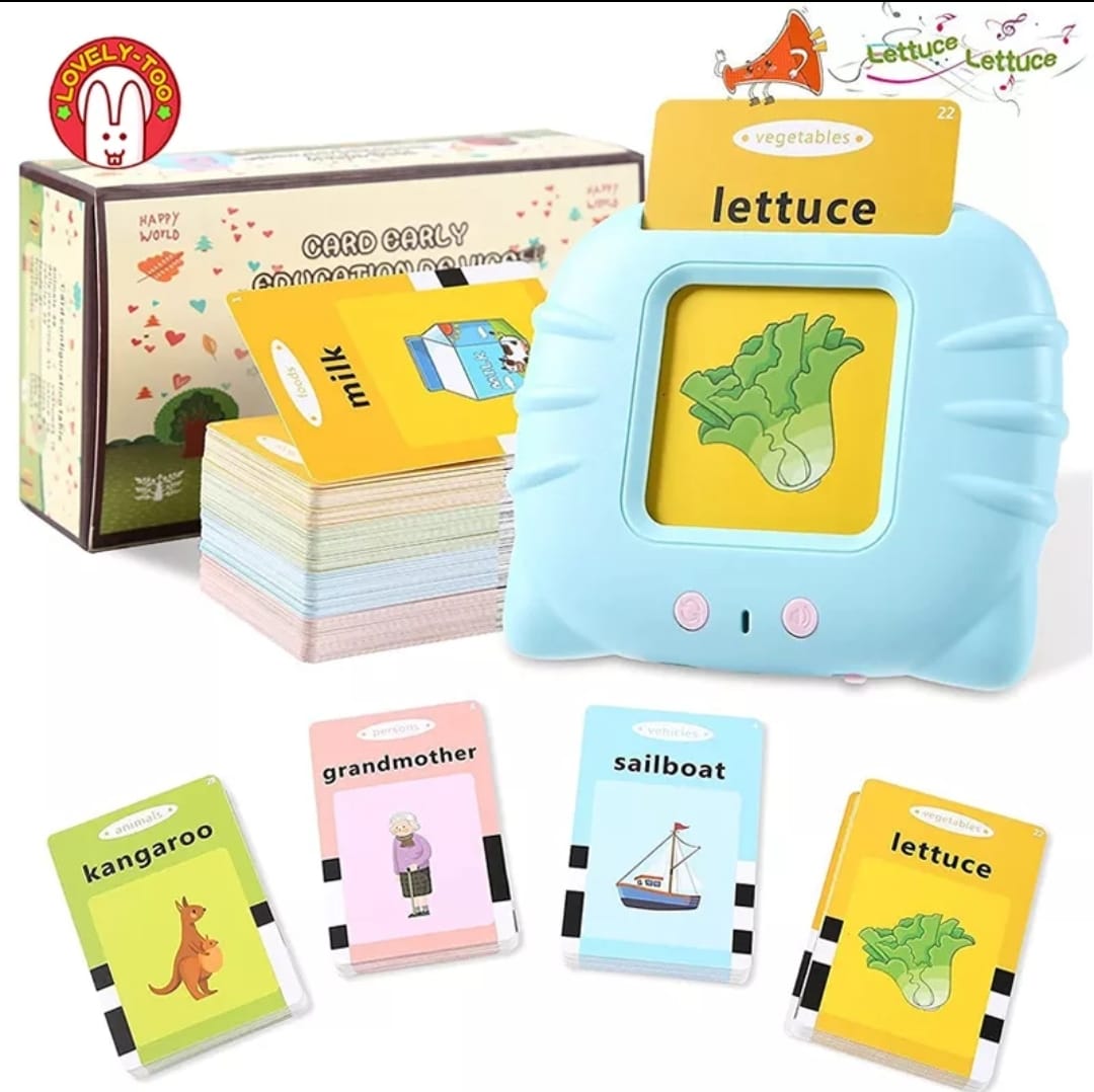Early Education Flash Card Device – Elevation