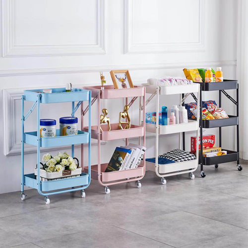 Multifunction 3 Tier Storage Rack – Elevation
